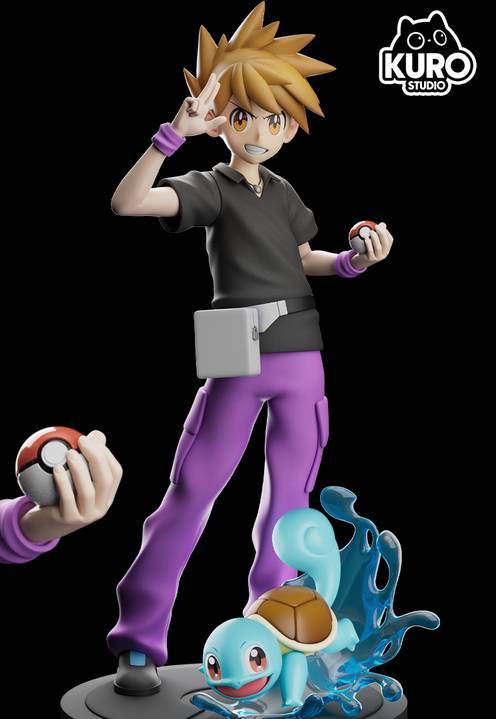 KuGo figures 精灵宝可梦 小智和杰尼龟-P站图纸收藏馆