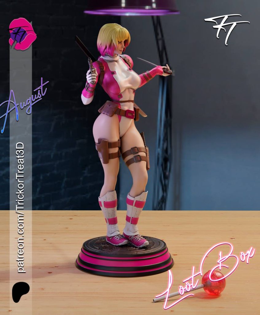 图片[2]-Trick 漫威 格温侍-P站图纸收藏馆