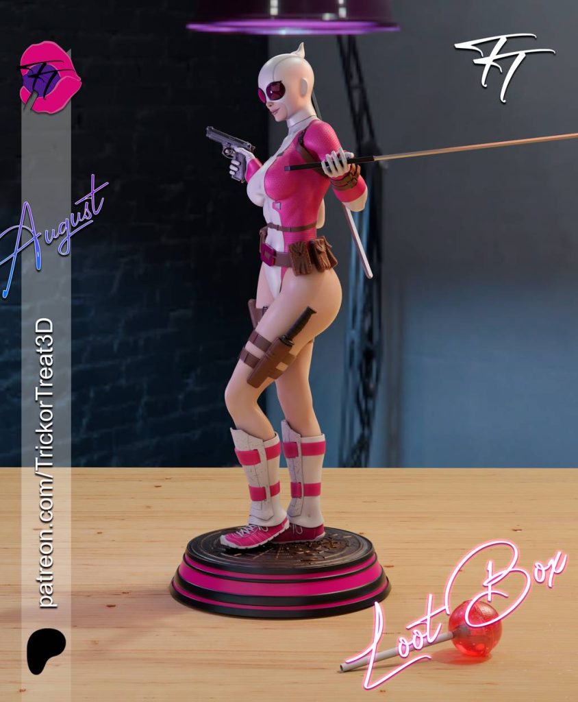 Trick 漫威 格温侍-P站图纸收藏馆