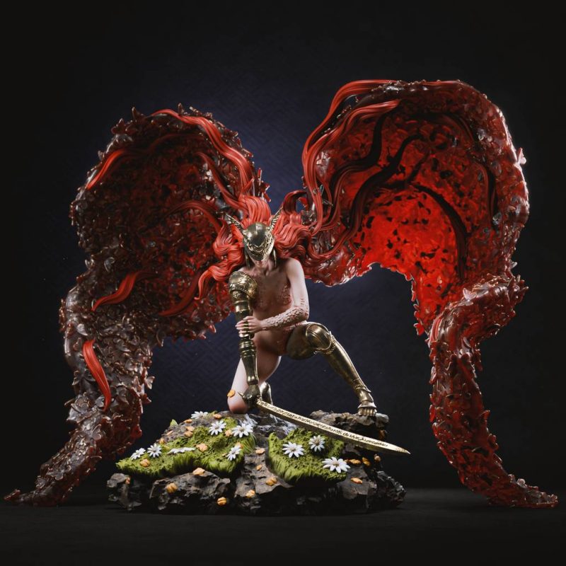 CA3D 艾尔登法环 玛莲妮亚-P站图纸收藏馆