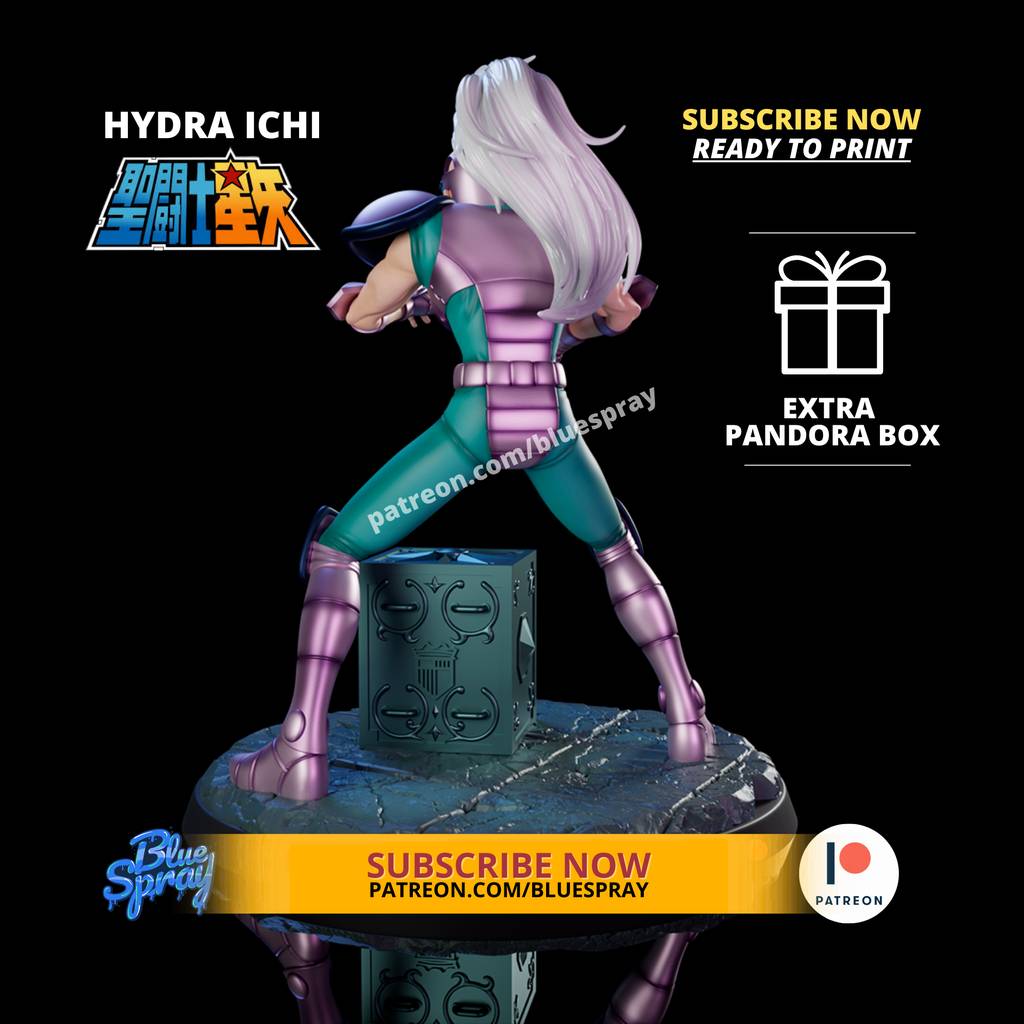 图片[2]-Blue Spray 圣斗士星矢 水蛇毒牙-P站图纸收藏馆