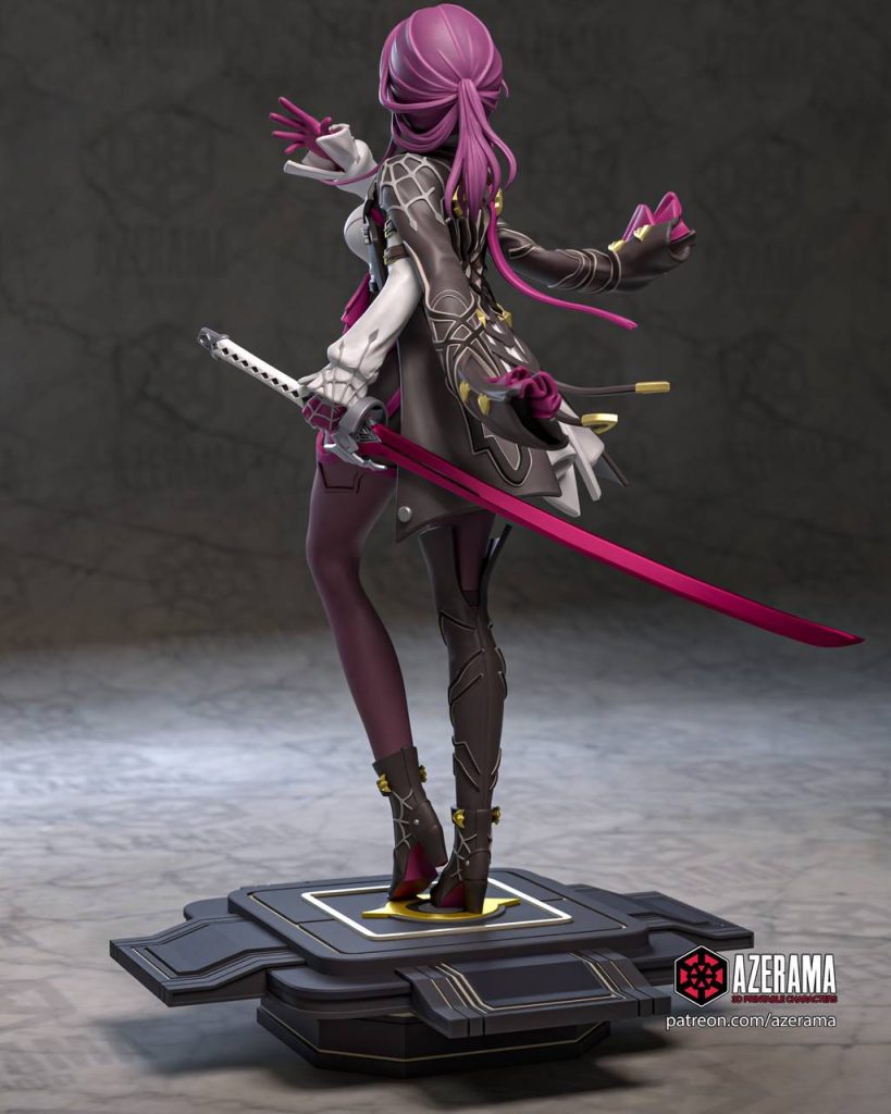 图片[2]-Azerama 崩坏:星穹铁道 卡芙卡-P站图纸收藏馆