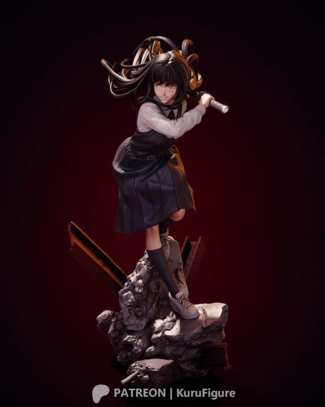 Kuru Figure 电锯人 早川秋-P站图纸收藏馆