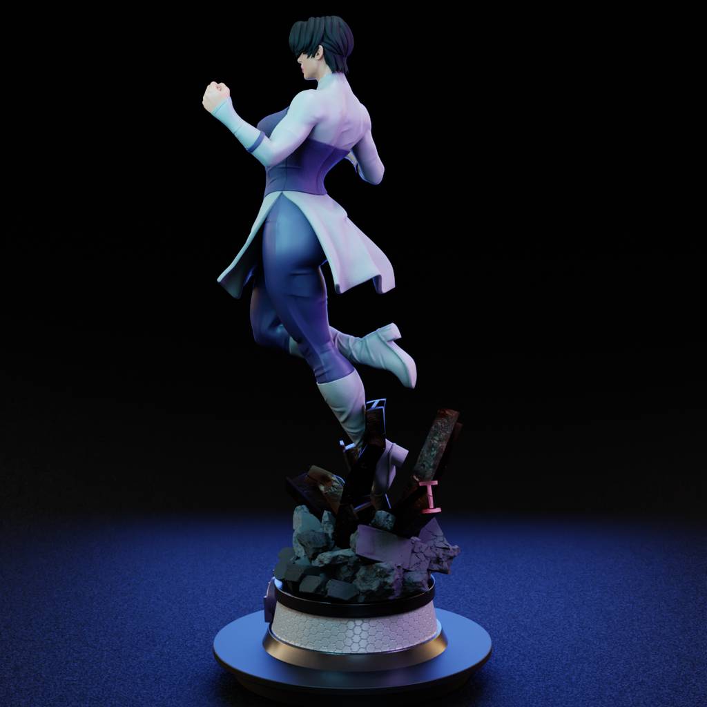 图片[2]-BrunoArt3D 无敌少侠 安妮莎-P站图纸收藏馆