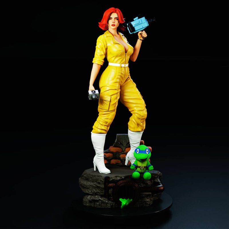 BrunoArt3D 忍者神龟 爱普莉尔·奥尼尔-P站图纸收藏馆