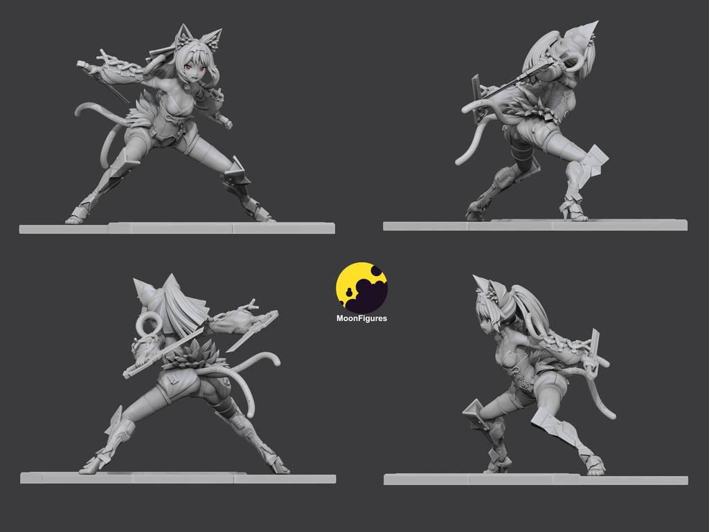 图片[2]-Moon Figures 绝区零 猫宫又奈-P站图纸收藏馆