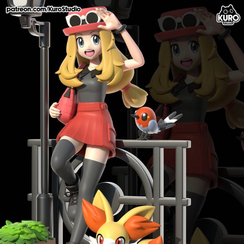 KuGo figures 赛琳娜和火狐狸-P站图纸收藏馆