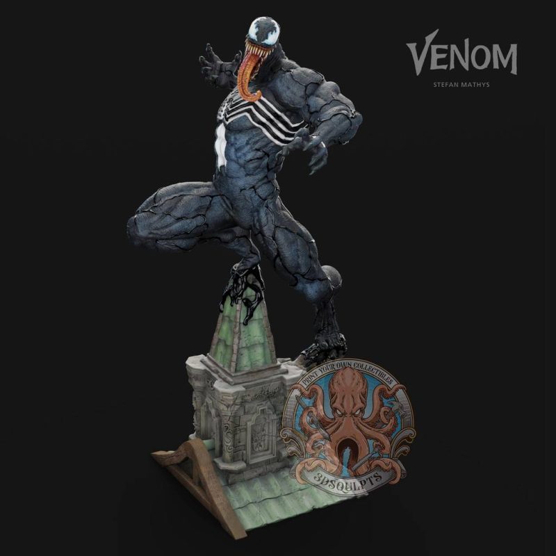 3DSqulpts 漫威 毒液-P站图纸收藏馆