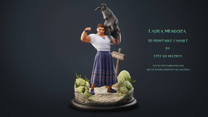 3DSqulpts 魔法满屋 路易莎·马瑞格-P站图纸收藏馆