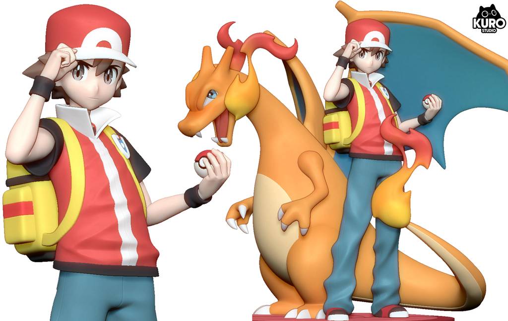 精灵宝可梦 赤红-P站图纸收藏馆