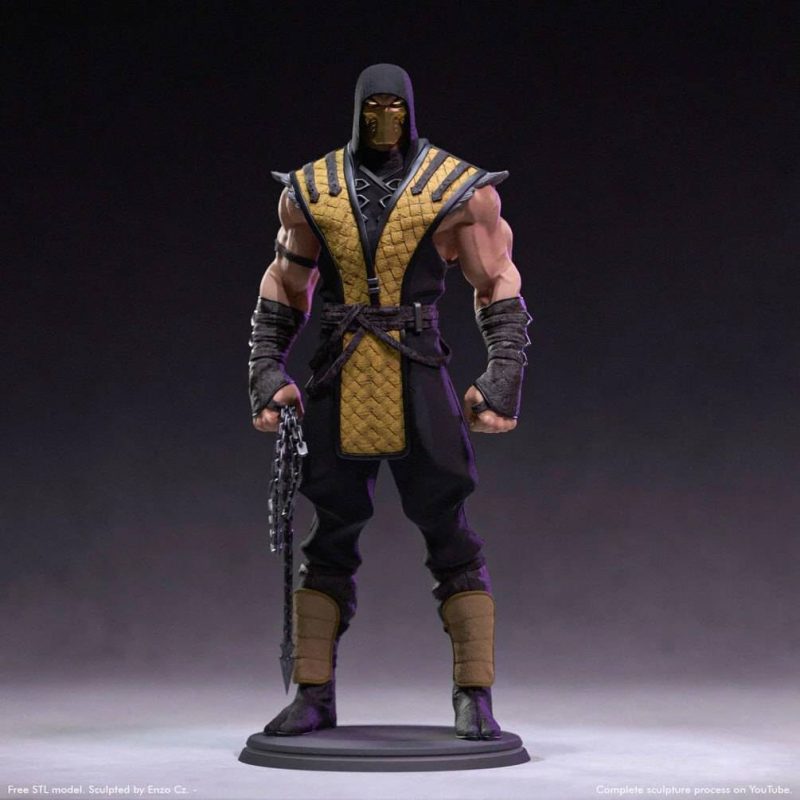 真人快打 蝎子-P站图纸收藏馆