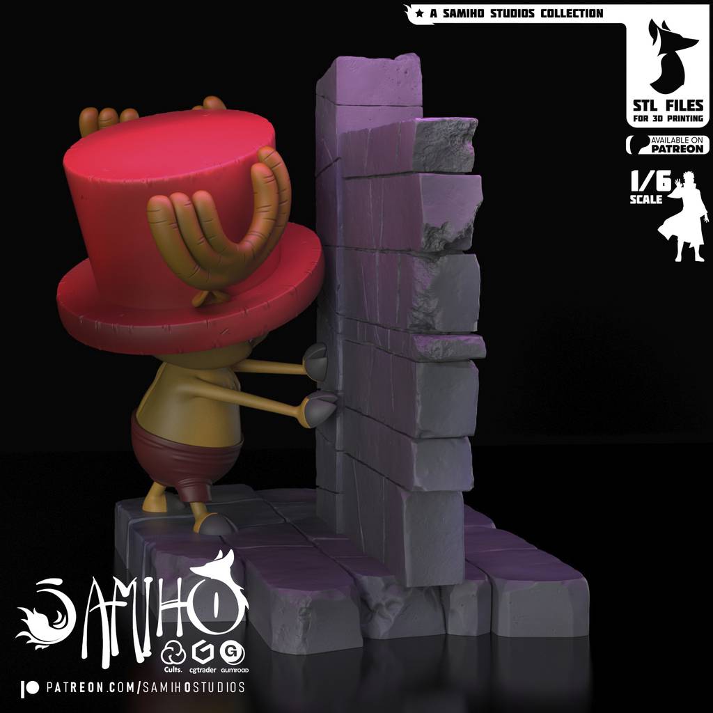 图片[2]-Samiho 海贼王 托尼·乔巴-P站图纸收藏馆