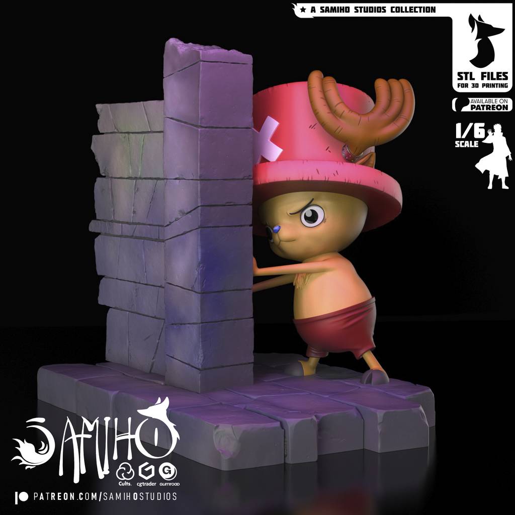 Samiho 海贼王 托尼·乔巴-P站图纸收藏馆