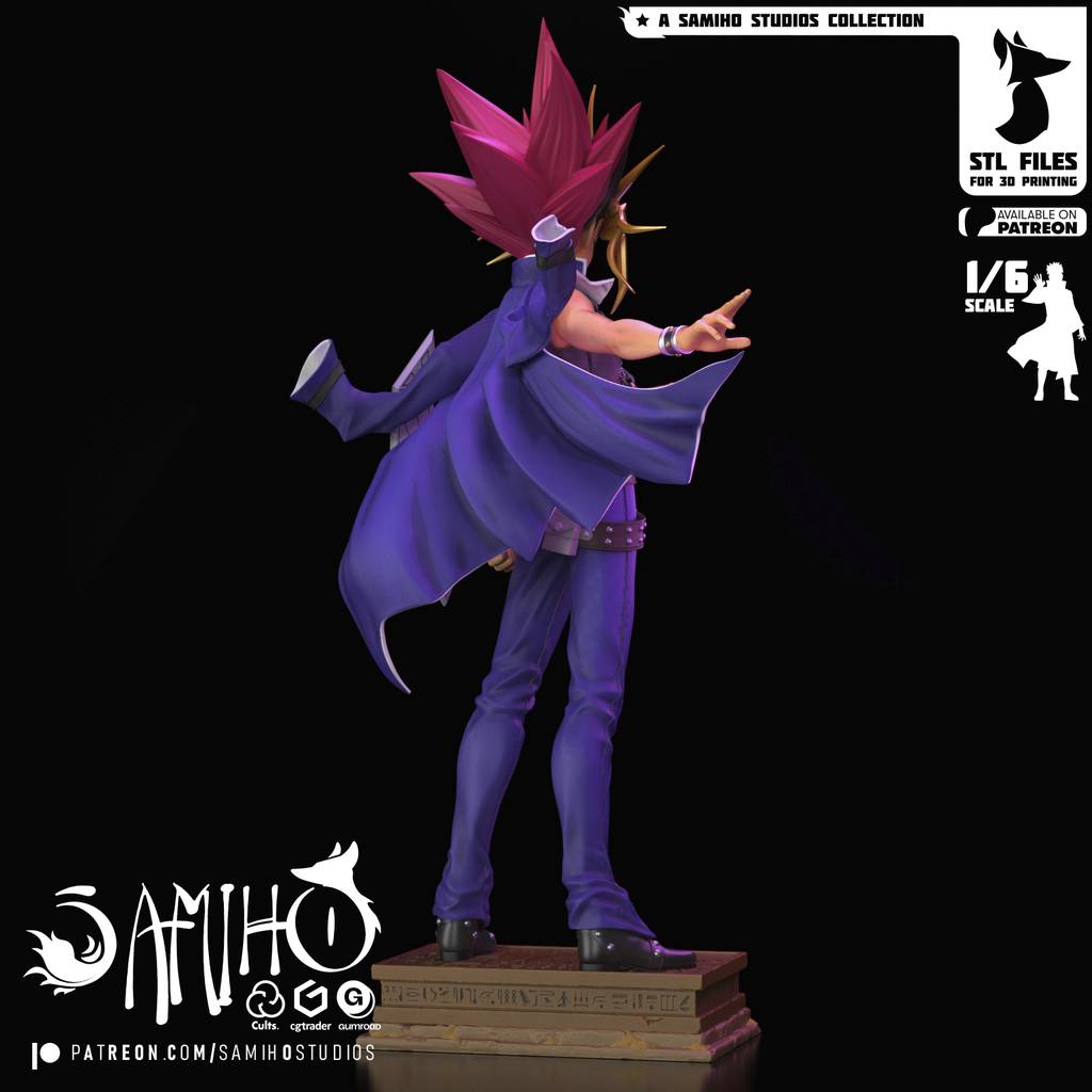 图片[2]-Samiho 游戏王 阿图姆-P站图纸收藏馆