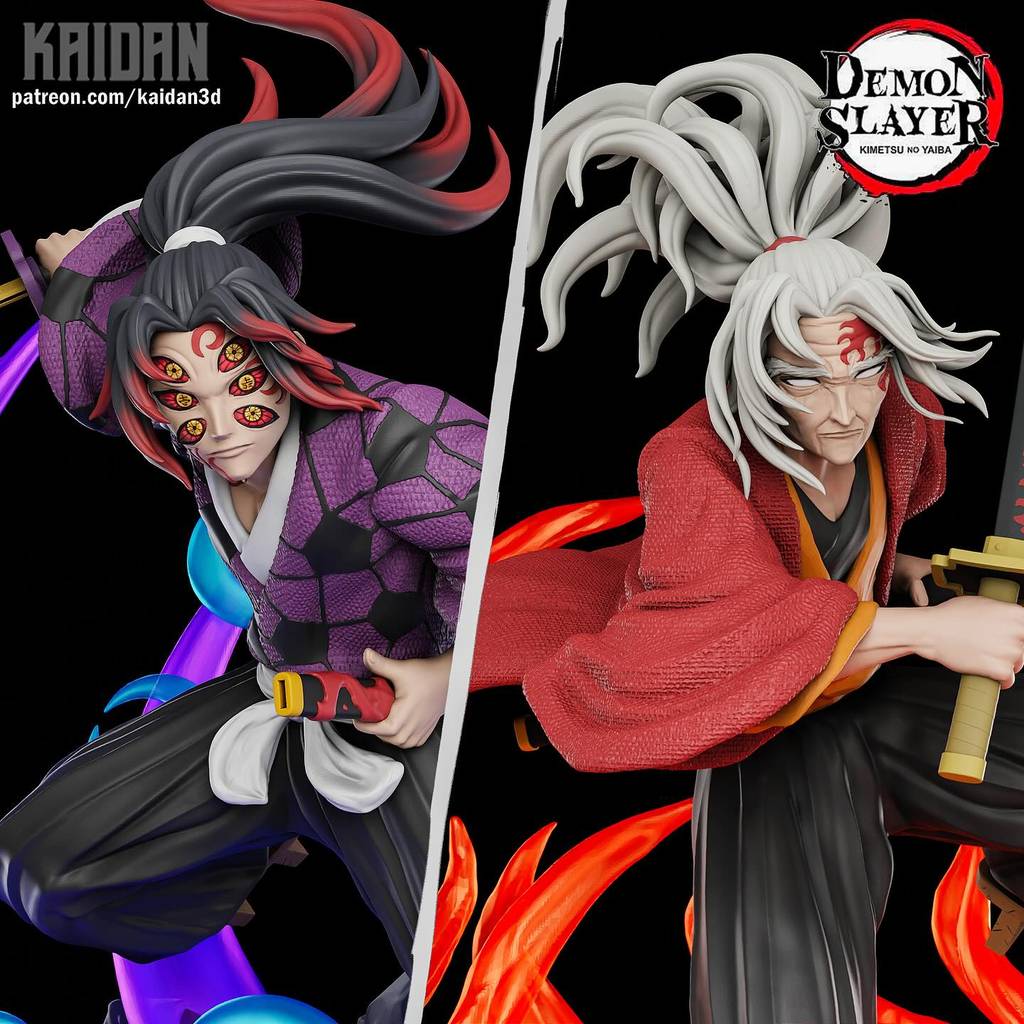 图片[3]-Kaidan 鬼灭之刃 无限城大战黑死牟-P站图纸收藏馆