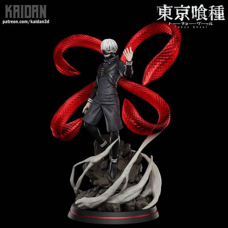 Kaidan 东京食尸鬼 金木研-P站图纸收藏馆