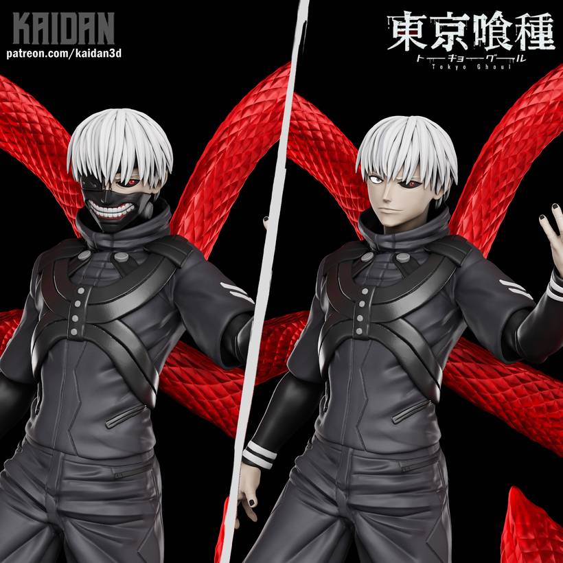 图片[2]-Kaidan 东京食尸鬼 金木研-P站图纸收藏馆