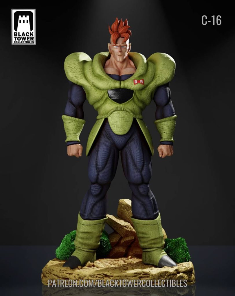 Black Towe 龙珠 人造人16号-P站图纸收藏馆