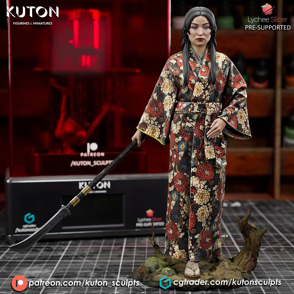 KUTON 幕府将军 户田真理子-P站图纸收藏馆