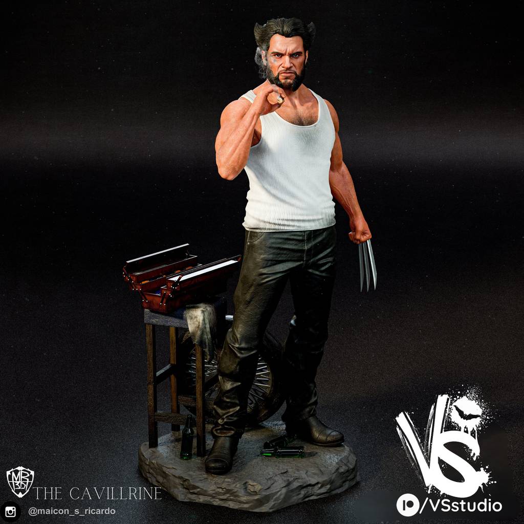 VS3D 漫威 罗根-P站图纸收藏馆