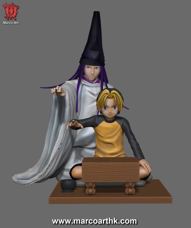 Marco Art 棋魂 进藤光和藤原佐为-P站图纸收藏馆