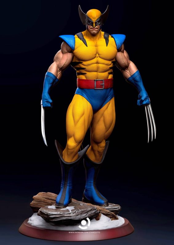 漫威 金钢狼-P站图纸收藏馆