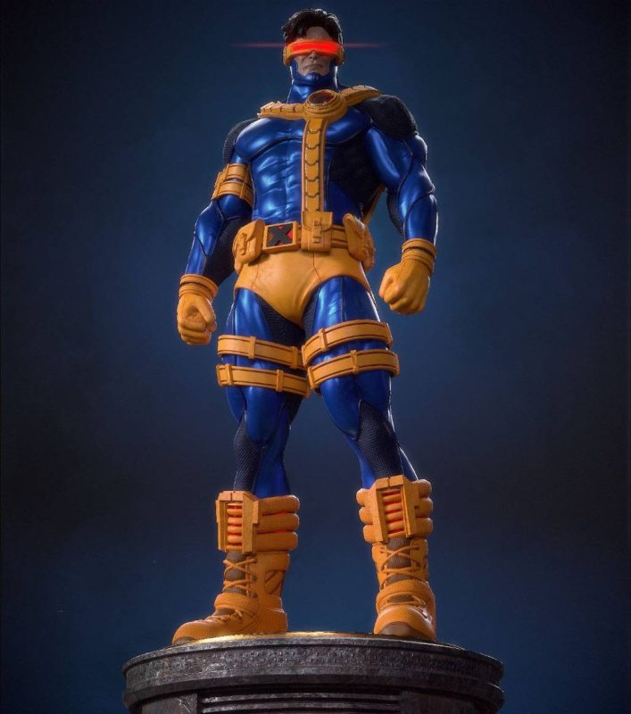 漫威 镭射眼-P站图纸收藏馆