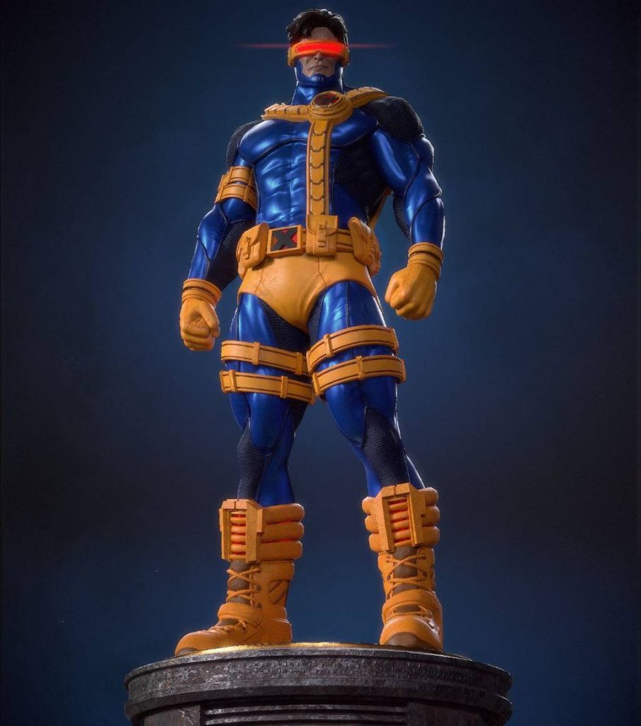 漫威 镭射眼-P站图纸收藏馆