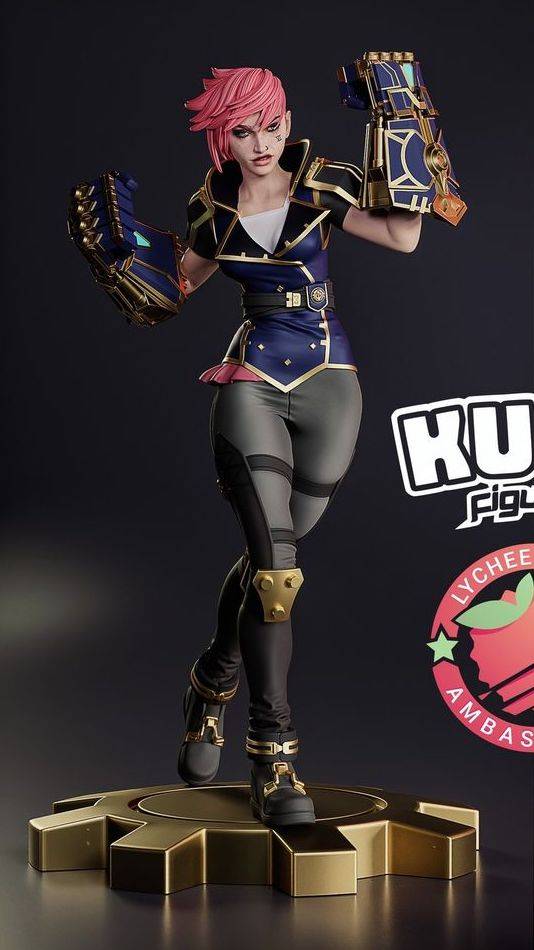 KuGo figures 英雄联盟 蔚-P站图纸收藏馆