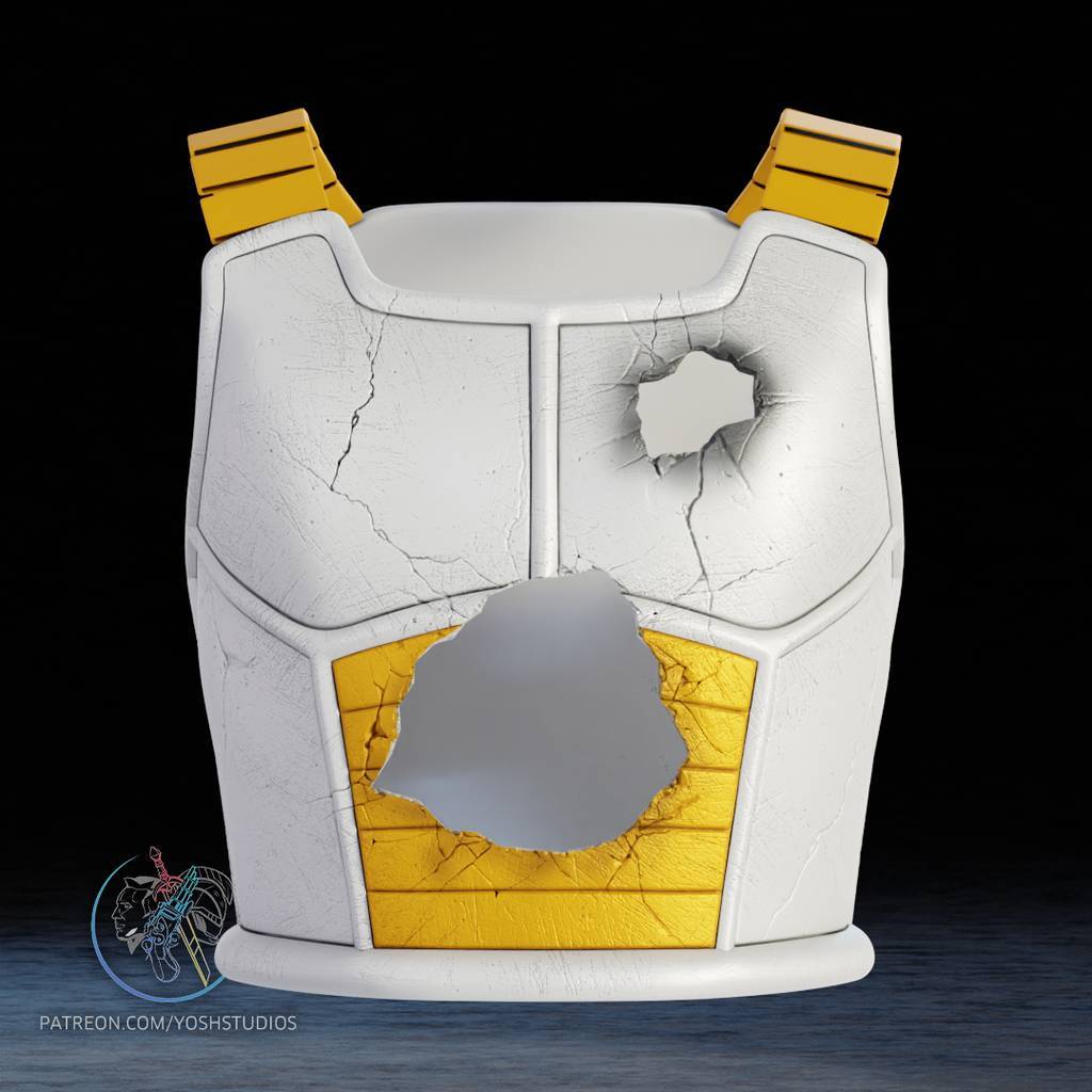 Yosh 龙珠 贝吉塔的护甲-P站图纸收藏馆