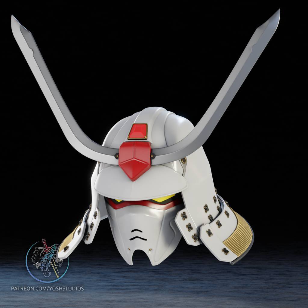 Yosh 高达头盔-P站图纸收藏馆