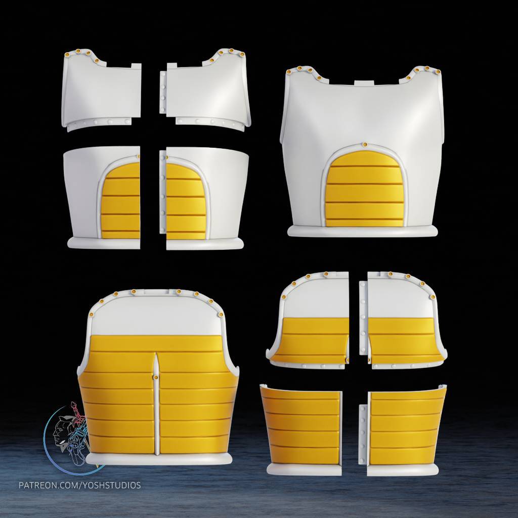 图片[4]-Yosh 龙珠 赛亚人的护甲-P站图纸收藏馆