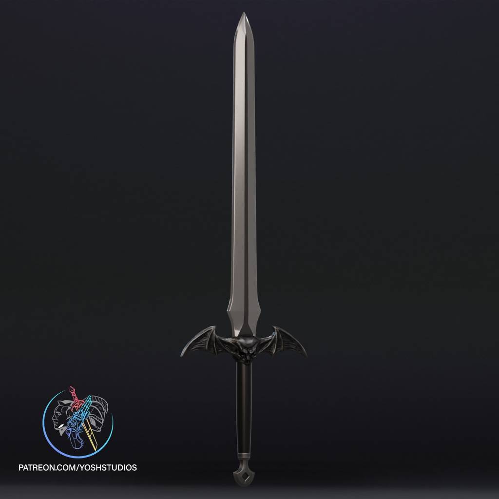 图片[2]-Yosh DC漫画 蝙蝠侠剑和盾牌-P站图纸收藏馆