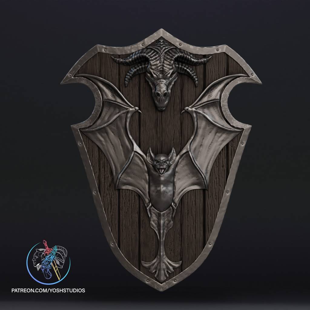 图片[3]-Yosh DC漫画 蝙蝠侠剑和盾牌-P站图纸收藏馆