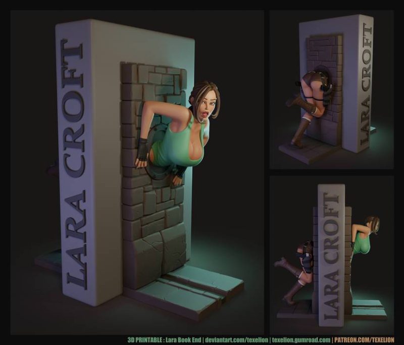 Texelion 古墓丽影 劳拉·克劳馥-P站图纸收藏馆