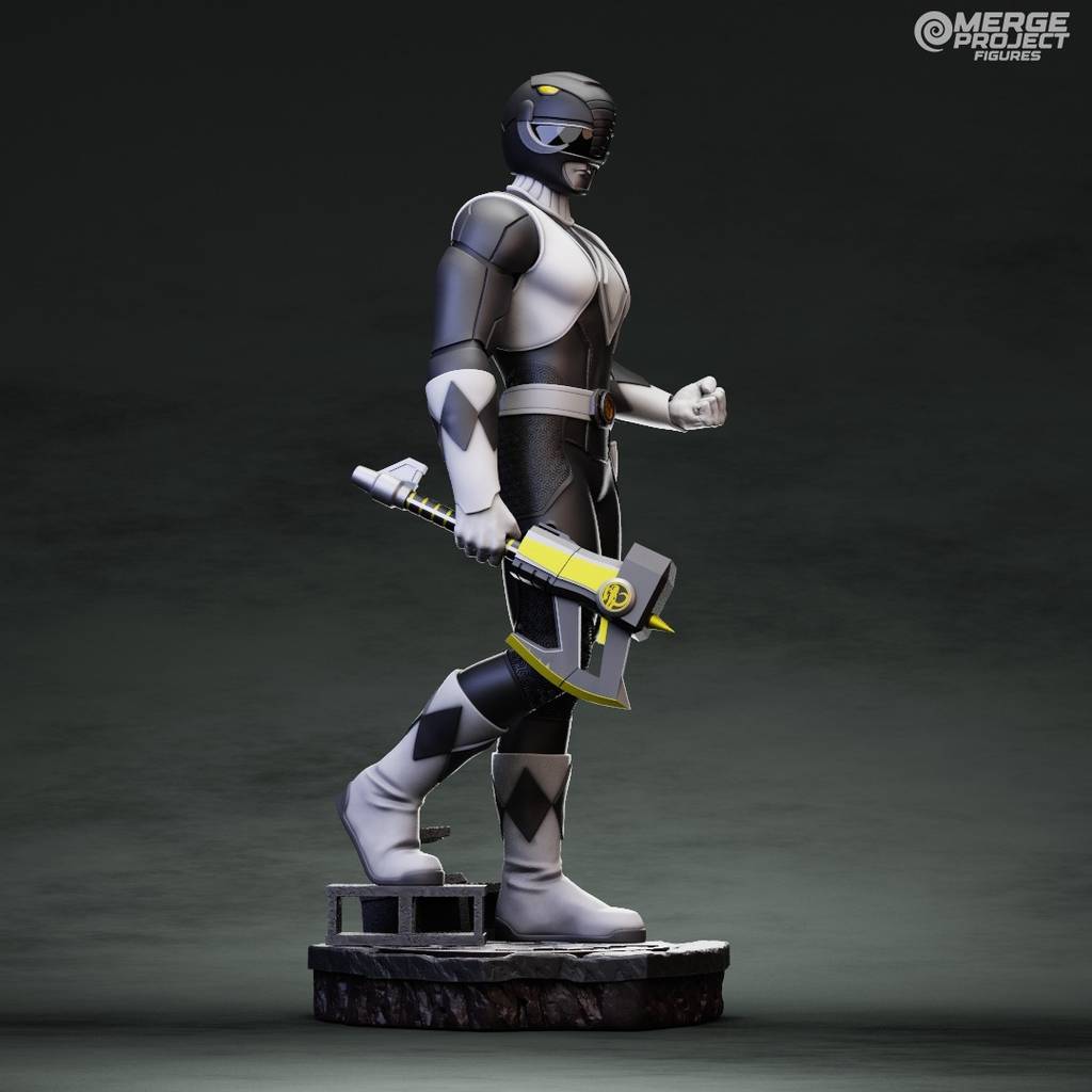 图片[2]-MPF 恐龙战队 黑衣战士-P站图纸收藏馆