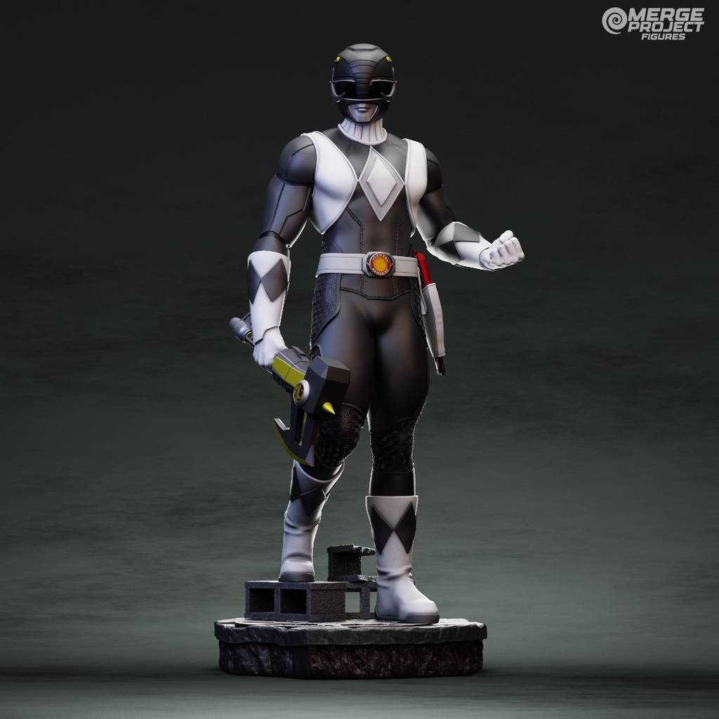 MPF 恐龙战队 黑衣战士-P站图纸收藏馆