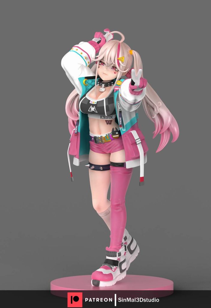 Sin3Dstudio 妮姬:胜利女神 豺狼-P站图纸收藏馆