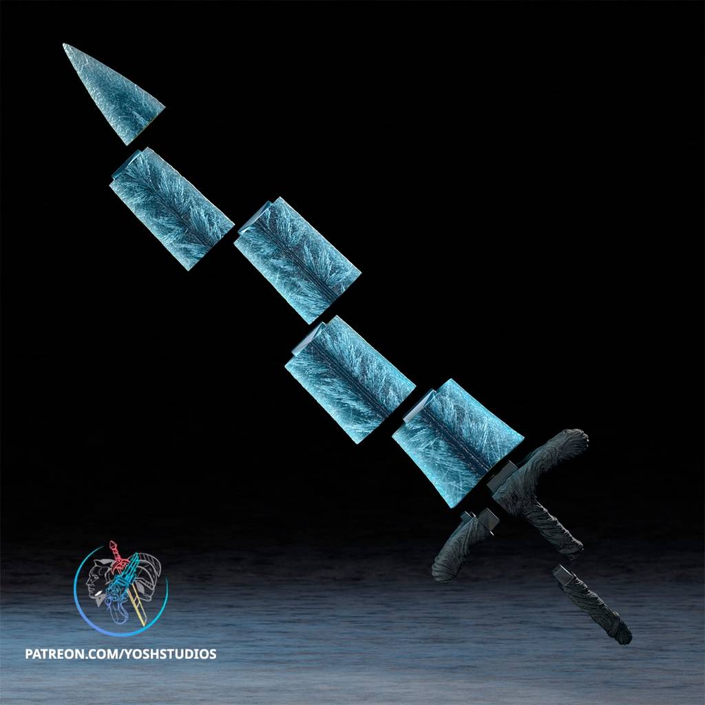 图片[3]-Yosh 艾尔登法环王之暗月大剑-P站图纸收藏馆