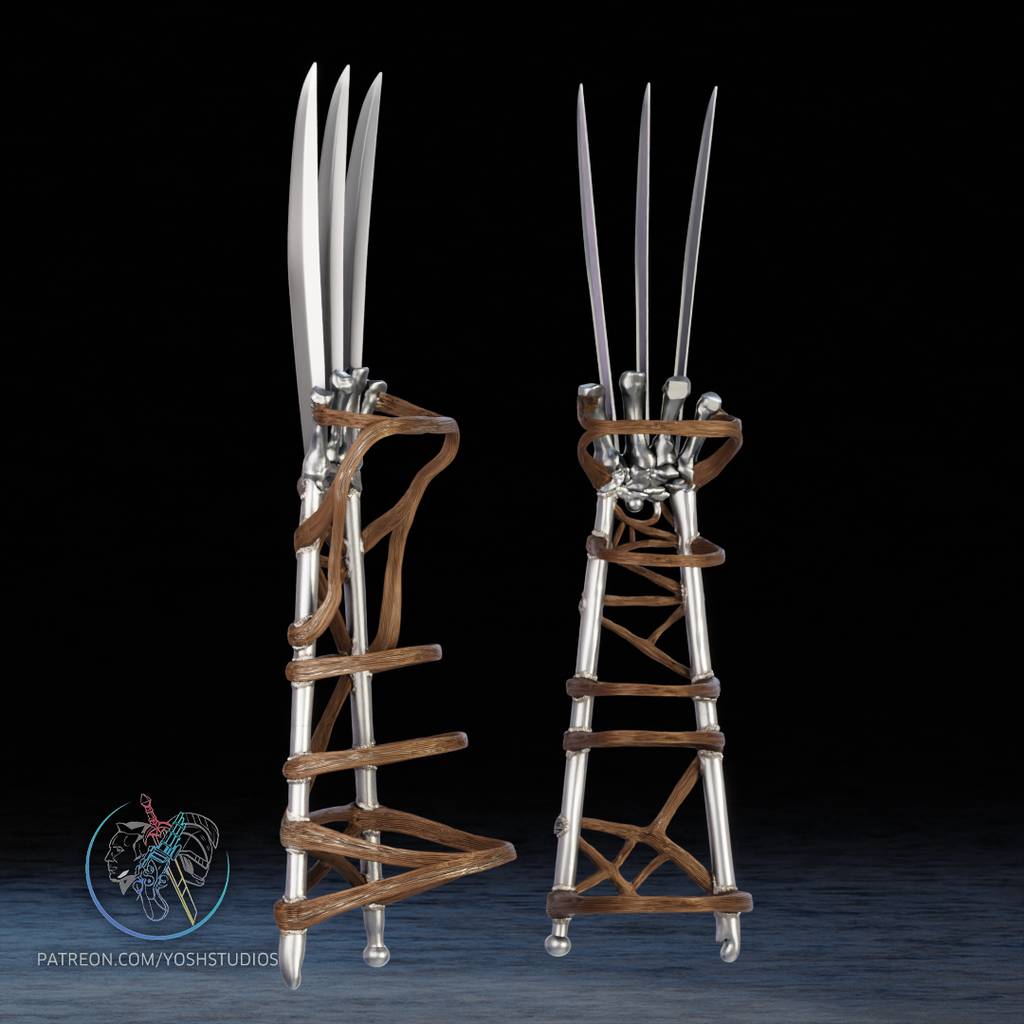 图片[2]-Yosh 金刚狼钢爪-P站图纸收藏馆