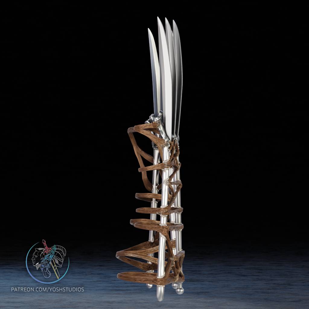 Yosh 金刚狼钢爪-P站图纸收藏馆