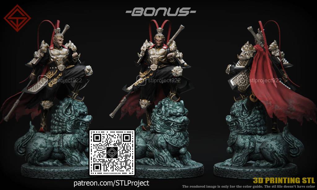 STL Project 美猴王-P站图纸收藏馆