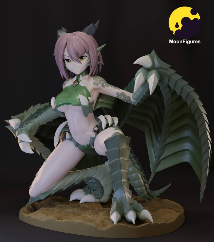 Moon Figures 魔物娘 苍龙-P站图纸收藏馆