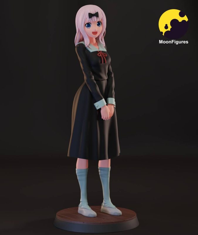 Moon Figures 辉夜大小姐想让我告白 藤原千花-P站图纸收藏馆