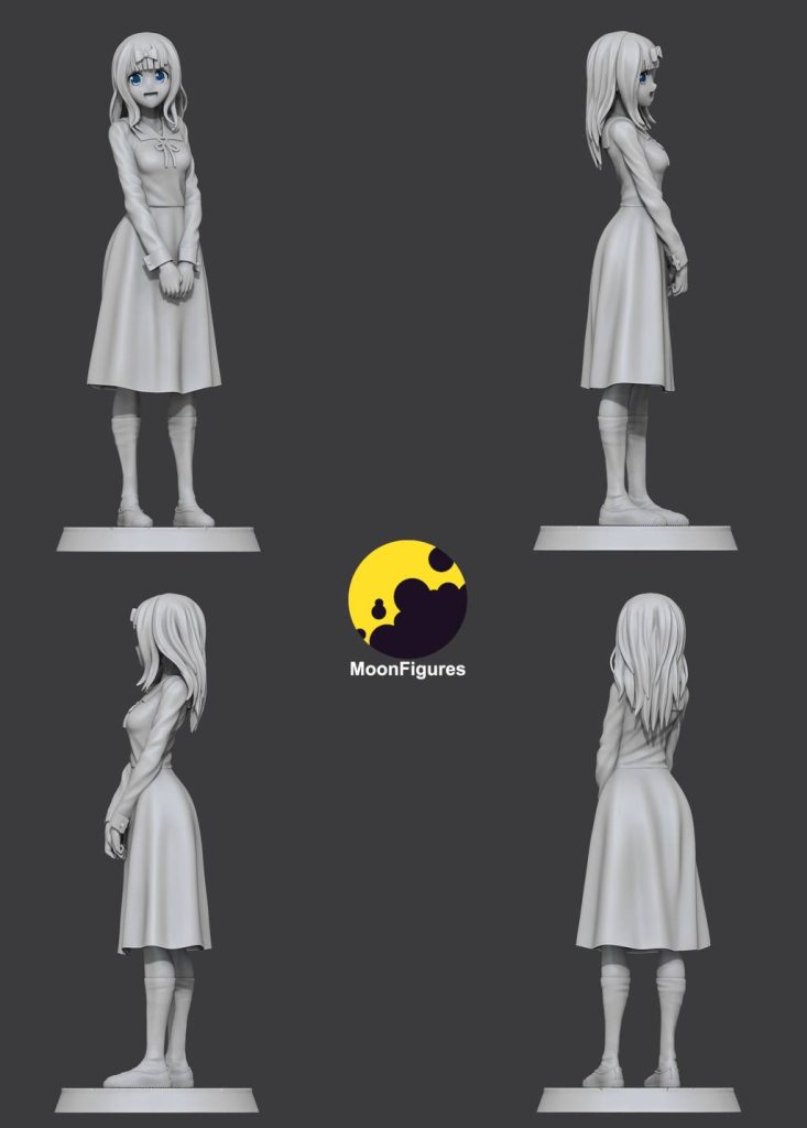 图片[2]-Moon Figures 辉夜大小姐想让我告白 藤原千花-P站图纸收藏馆