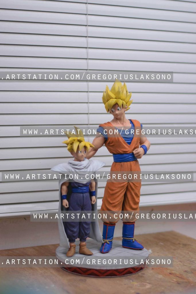 GPL 龙珠 悟空和悟饭-P站图纸收藏馆