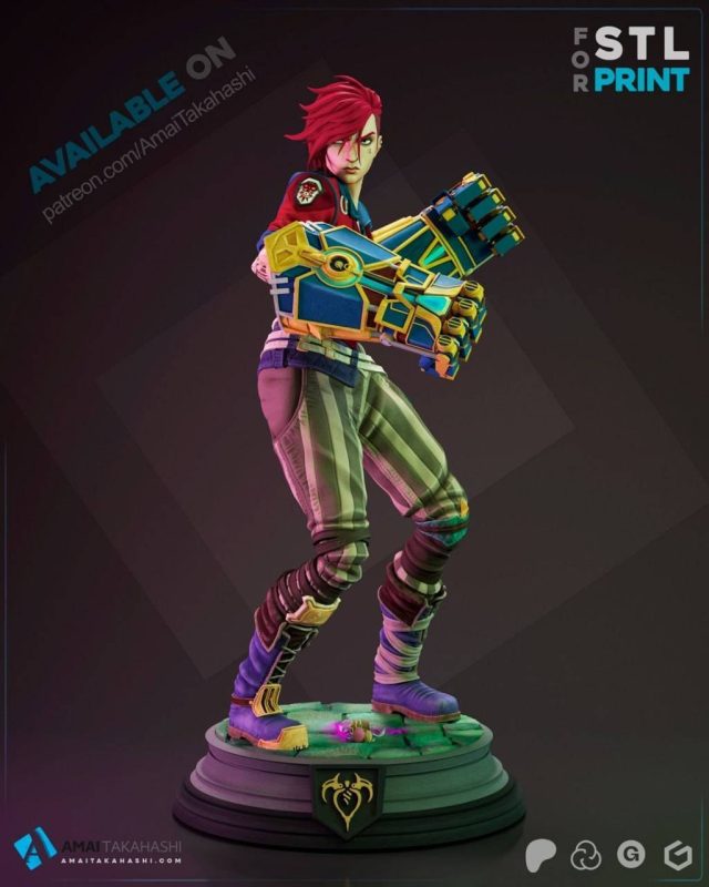 英雄联盟 蔚-P站图纸收藏馆