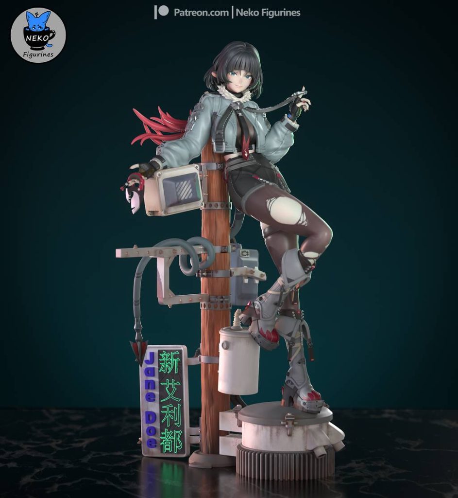 Neko 绝区零 简·杜-P站图纸收藏馆