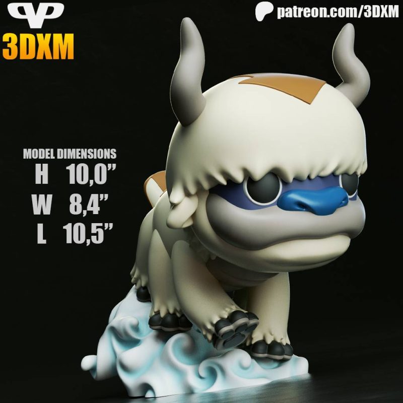 Chibi STL 最后的气宗 阿帕-P站图纸收藏馆