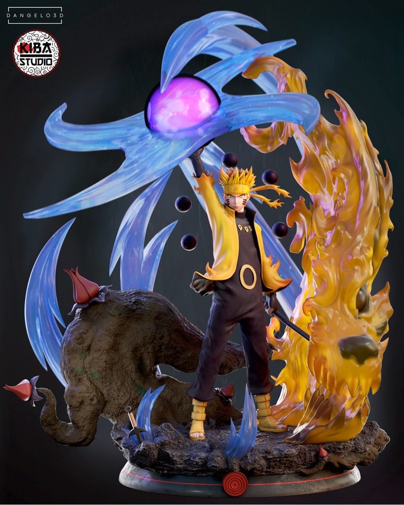 Kaidan 火影忍者 漩涡鸣人-P站图纸收藏馆